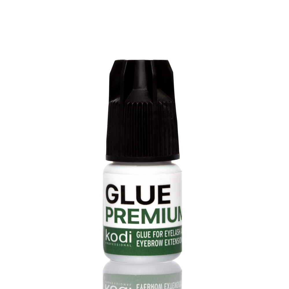 Premium Black glue for eyelash and eyebrow extensions 3 g Kodi